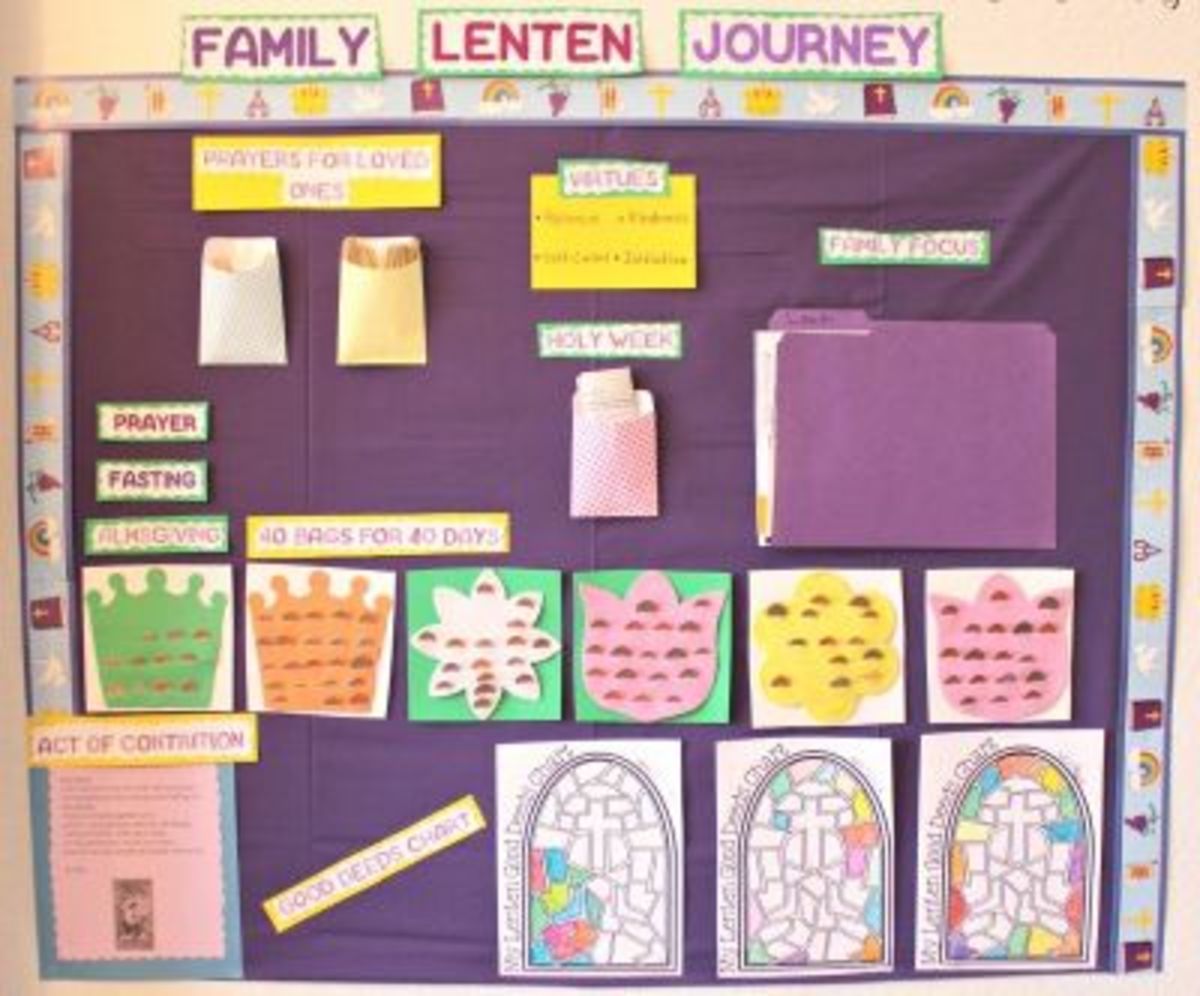 Family Lenten Journey Poster