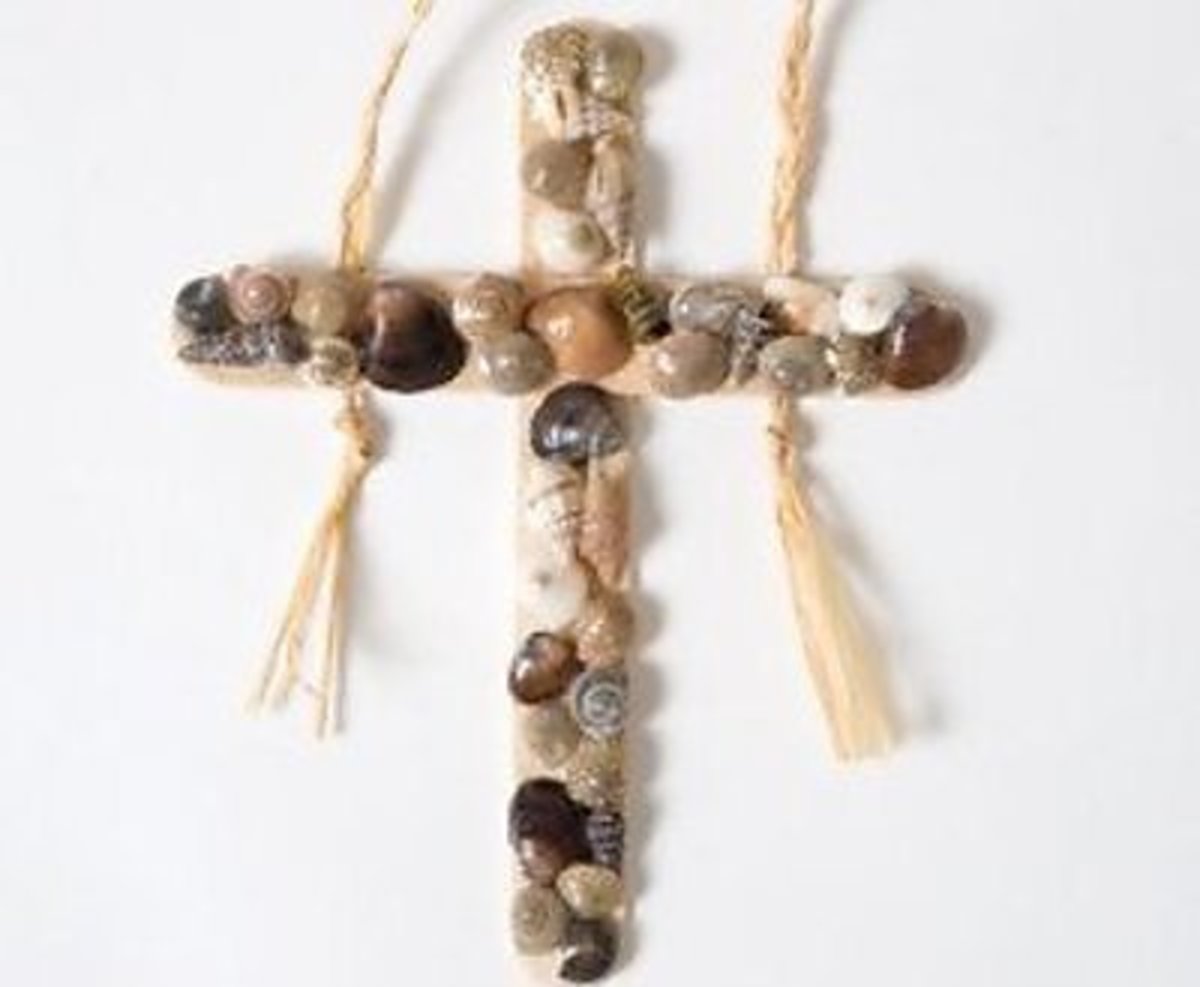 Seashell Cross.