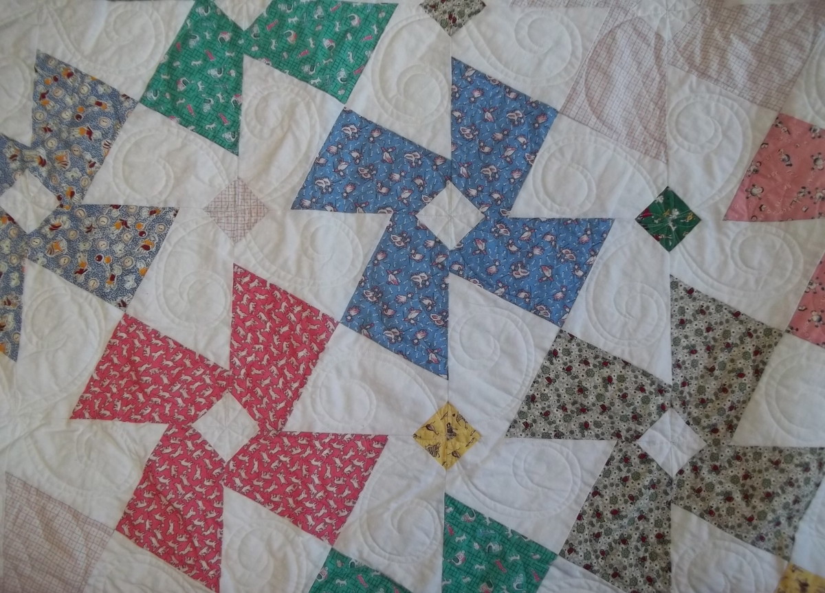 Tessellation Quilt Patterns FeltMagnet