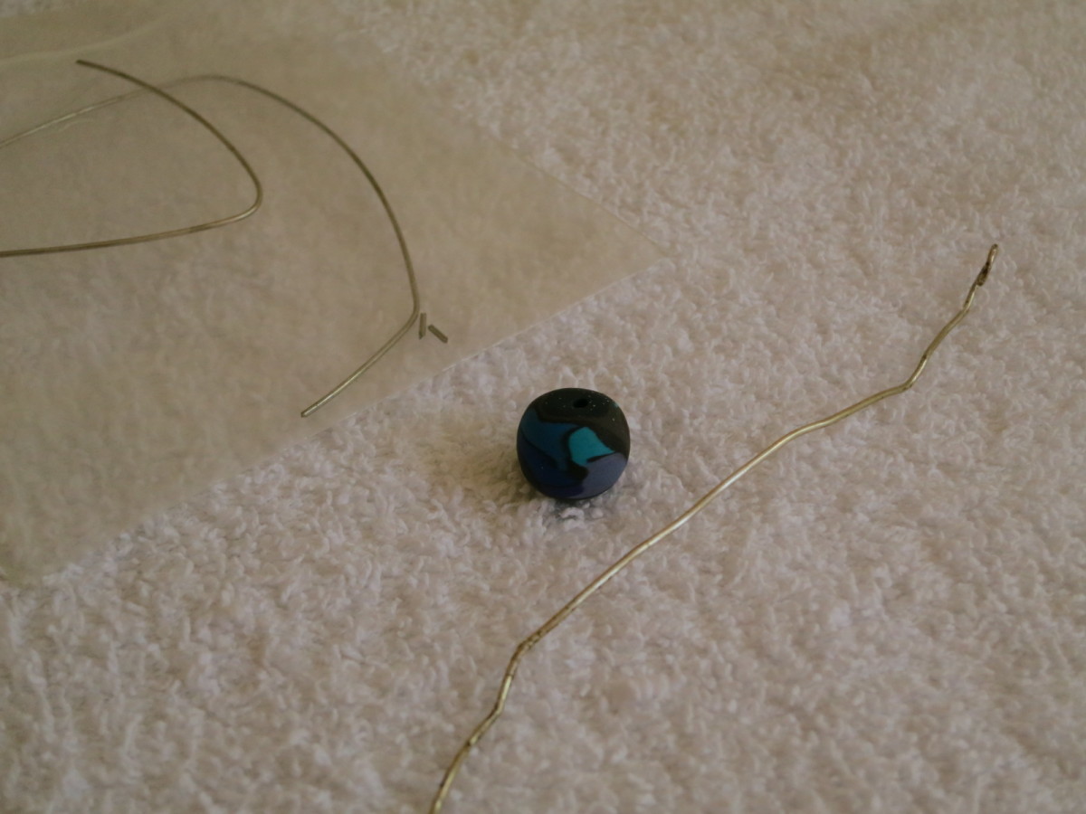 How to Make a Simple DIY Wire and Bead Shawl Pin or Clasp - FeltMagnet