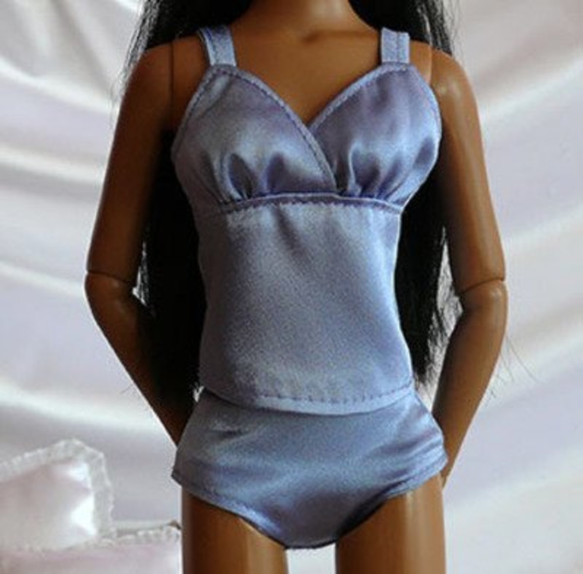 Chemise and panty for 16" fashion doll