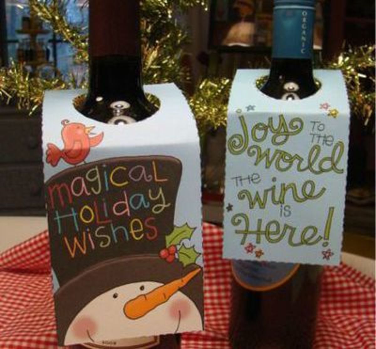 Whimsical bottle toppers