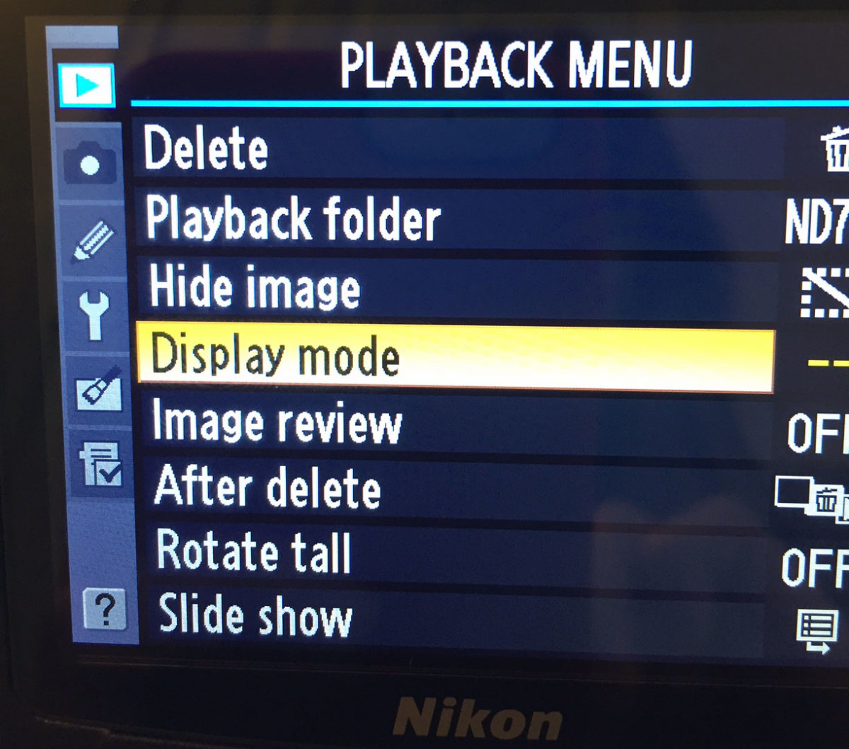 Display Mode 