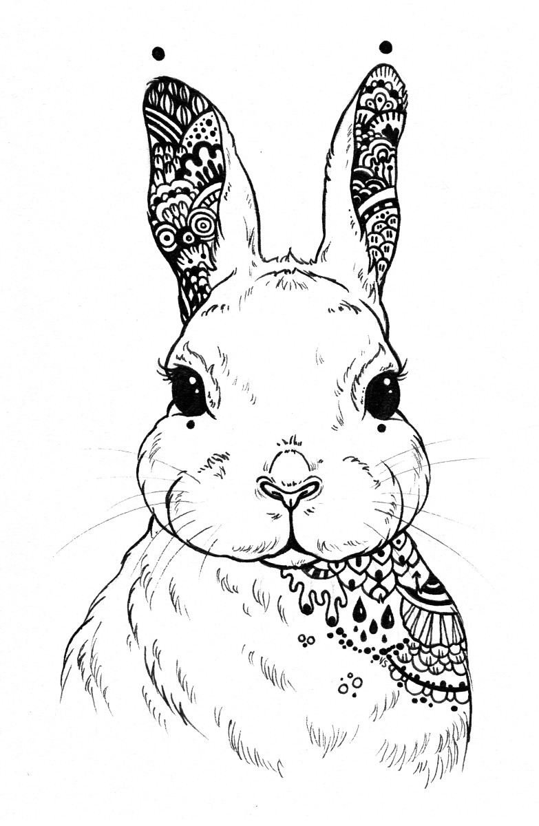 Printable Animal Adult Coloring Book {Get 3 Free Pages}