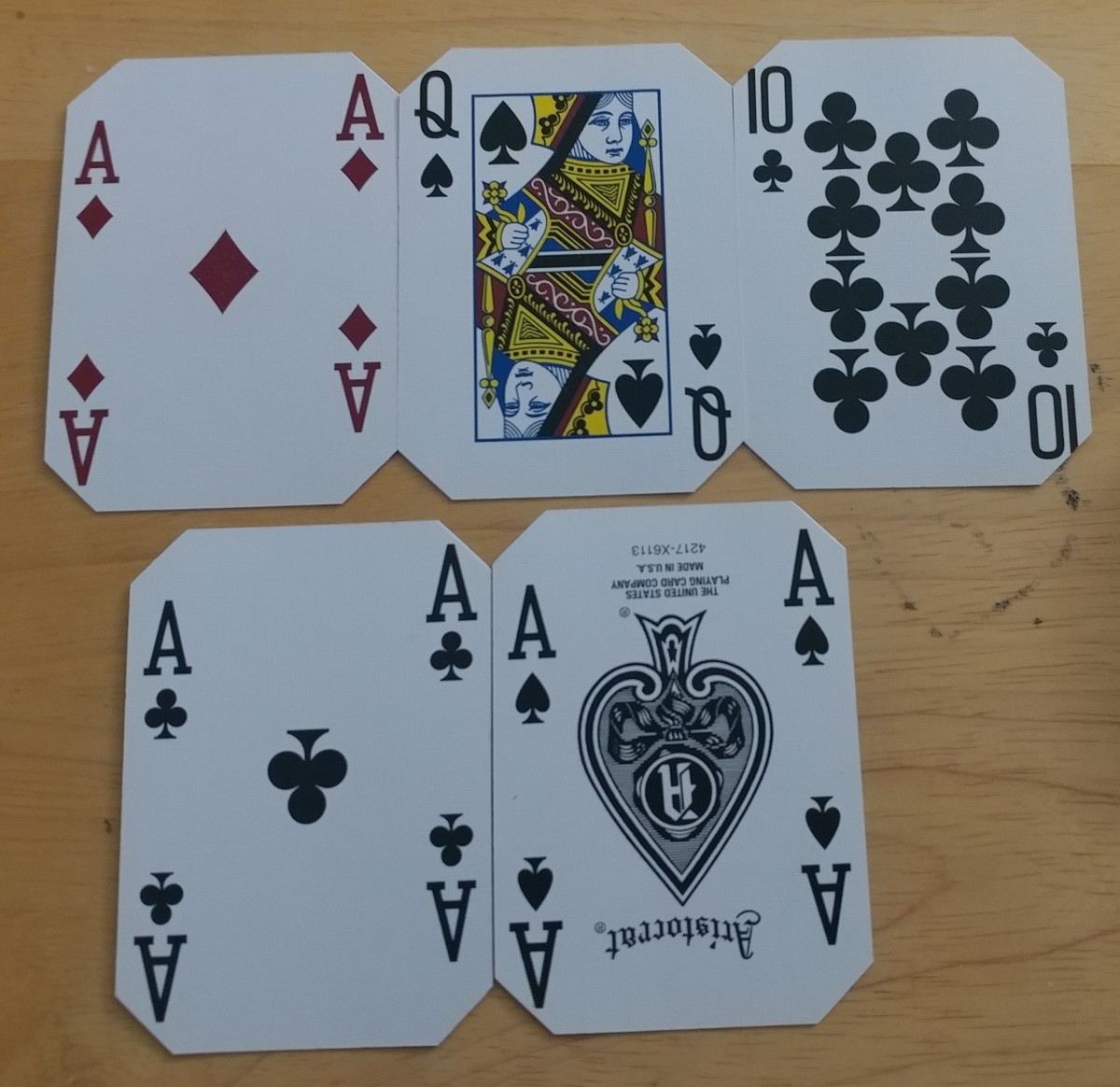 This is an example of a poker set.