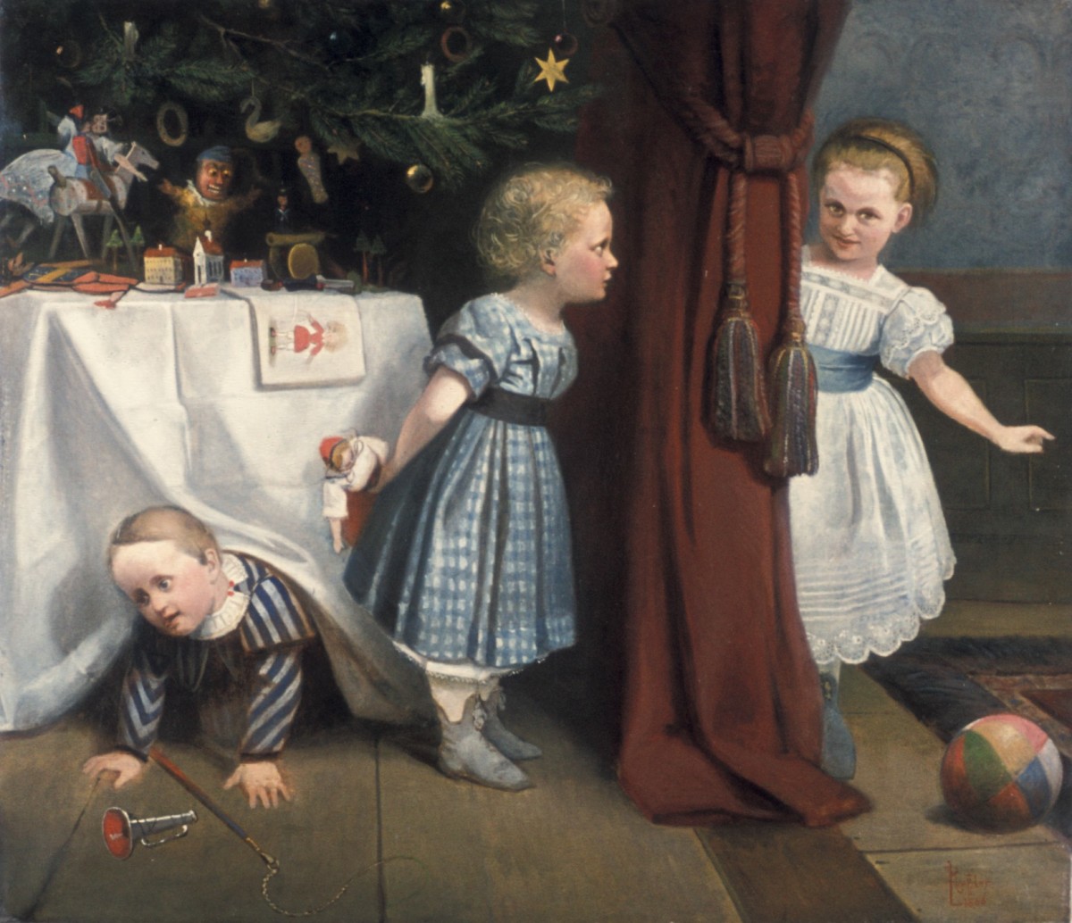 'The Buderus Children at Christmas'