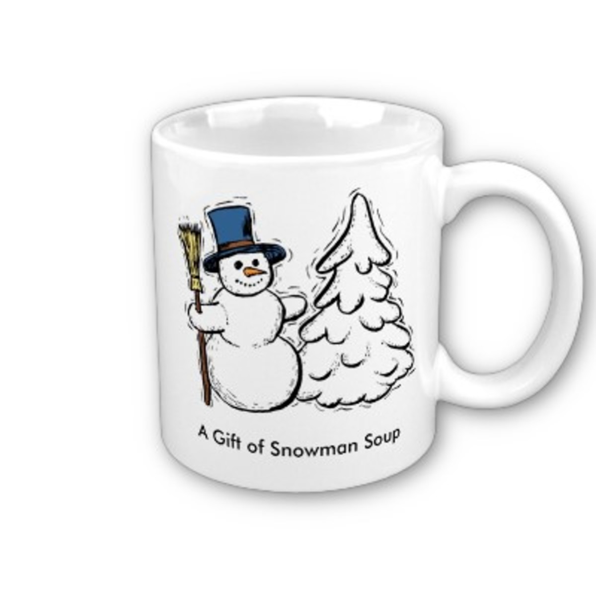 Another snowman soup mug