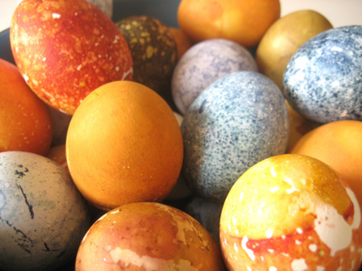 How to Color Easter Eggs With Natural Dyes - HubPages