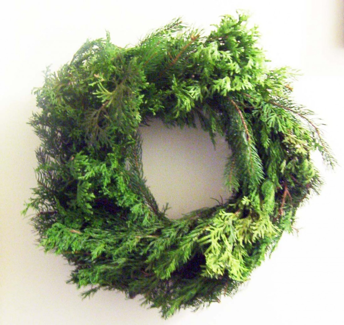 Evergreen wreath