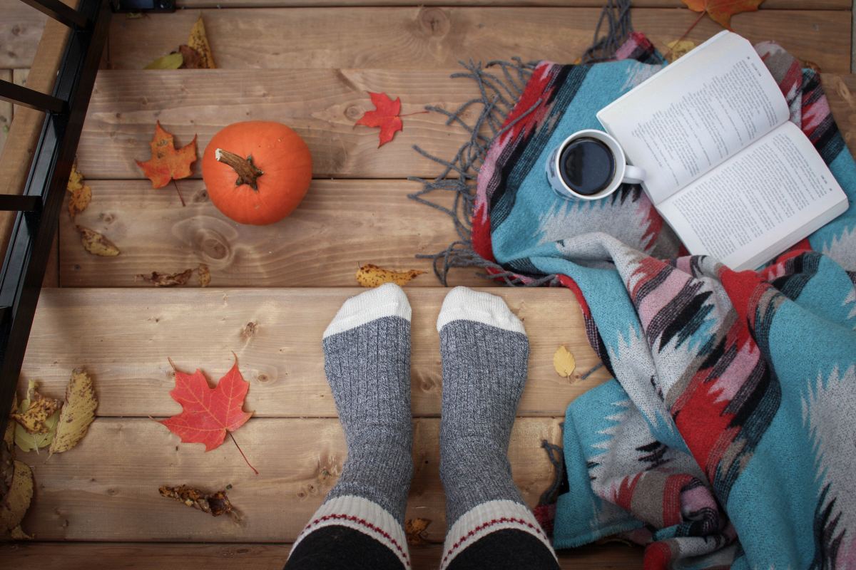 Fall is all about getting cozy with a good book in hand.