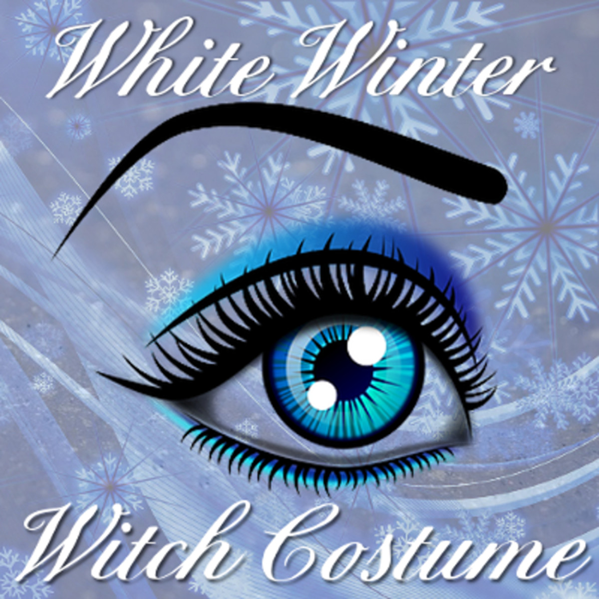 White winter witch costume and cosplay guide with lots of help from clothes, accessories and make-up