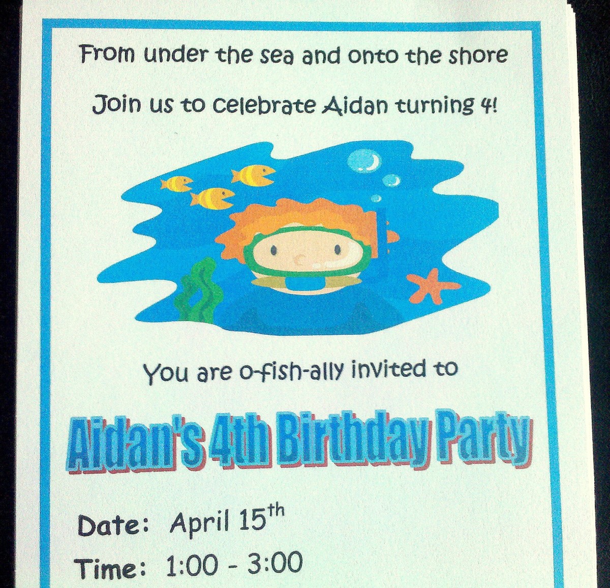 How to Throw an Ocean-Themed Birthday Party for Kids - Holidappy