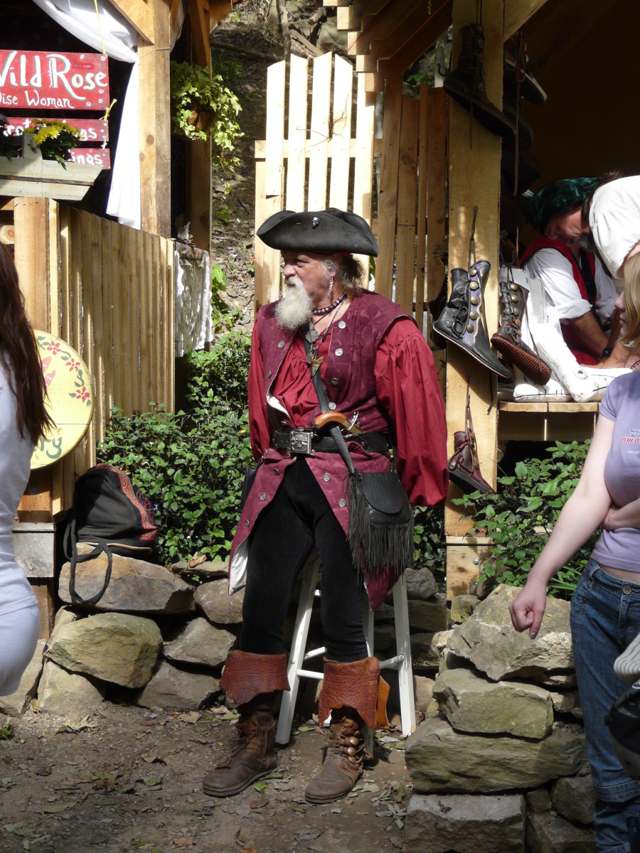 Renaissance fairs are good places to find costumes.