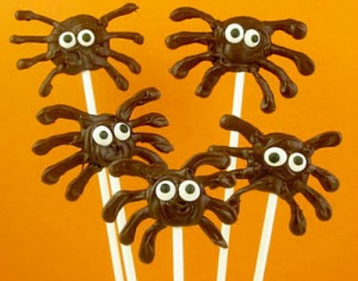 Who knew spiders could be so cute (and chocolatey)?