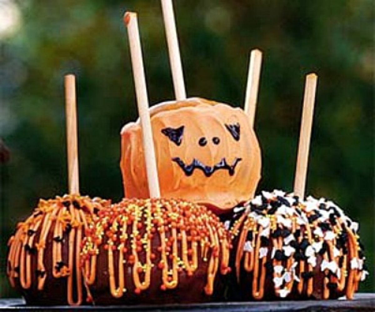 Although they're not a baked good like the rest of these ideas, candy apples are a Halloween classic.
