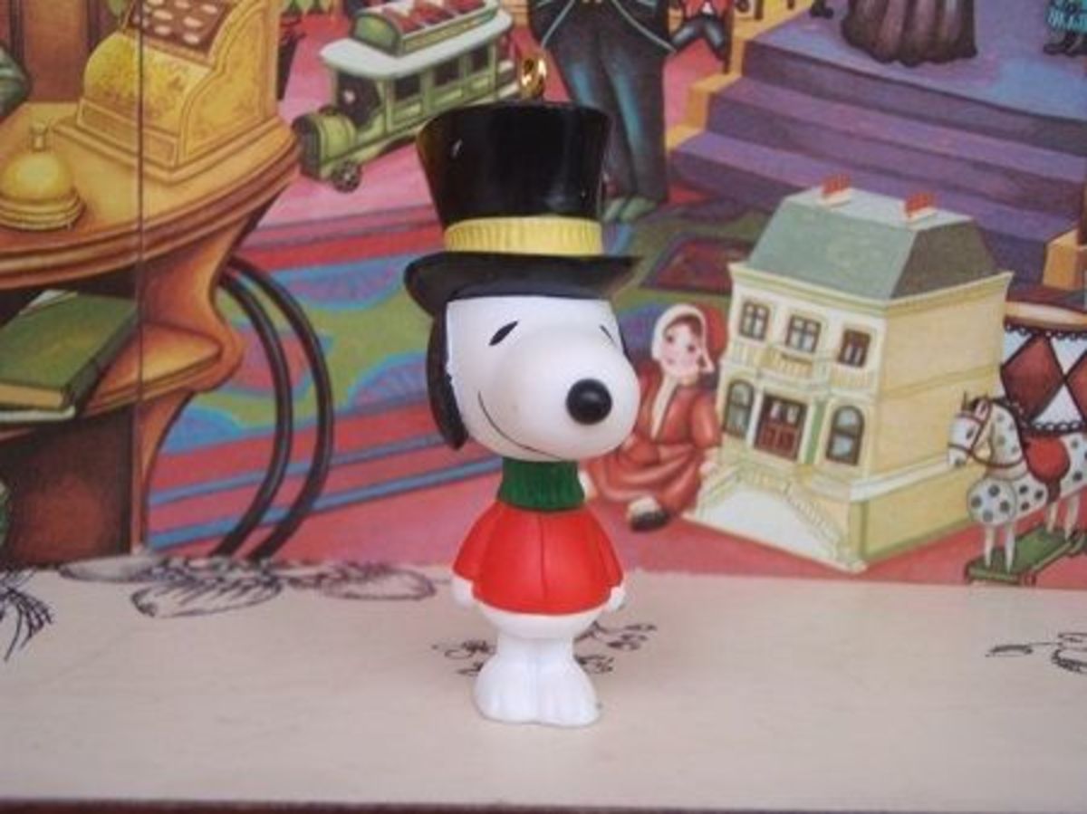 Snoopy Christmas ornament: the lovable beagle