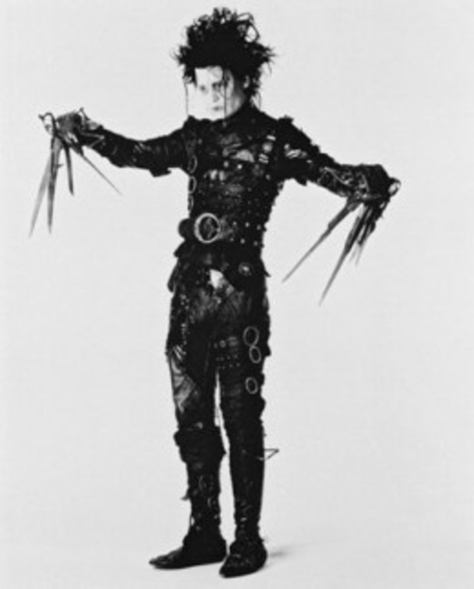 Johnny Depp as Edward Scissorhands 
