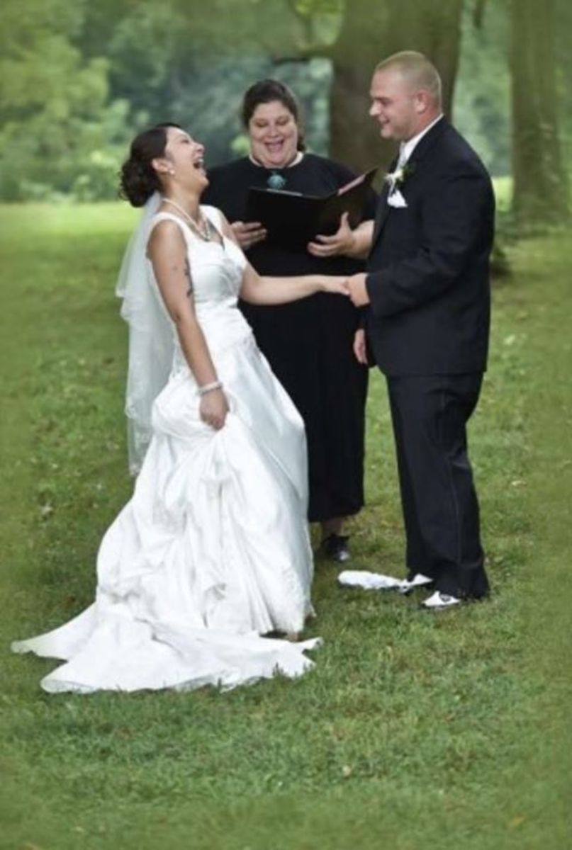 The right officiant can bring lovely energy to your special day!