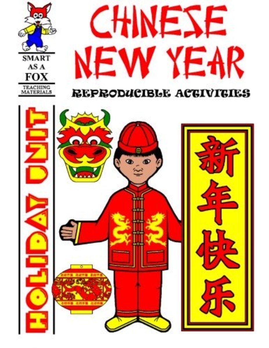 Teacher Mama: FREE Printable Crafts for Chinese New Year - Boy