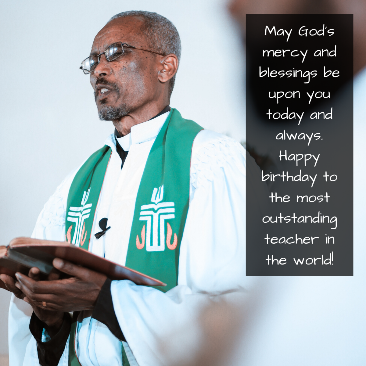 Spiritual leaders are teachers, too! Don't let them go under-appreciated on their special day!