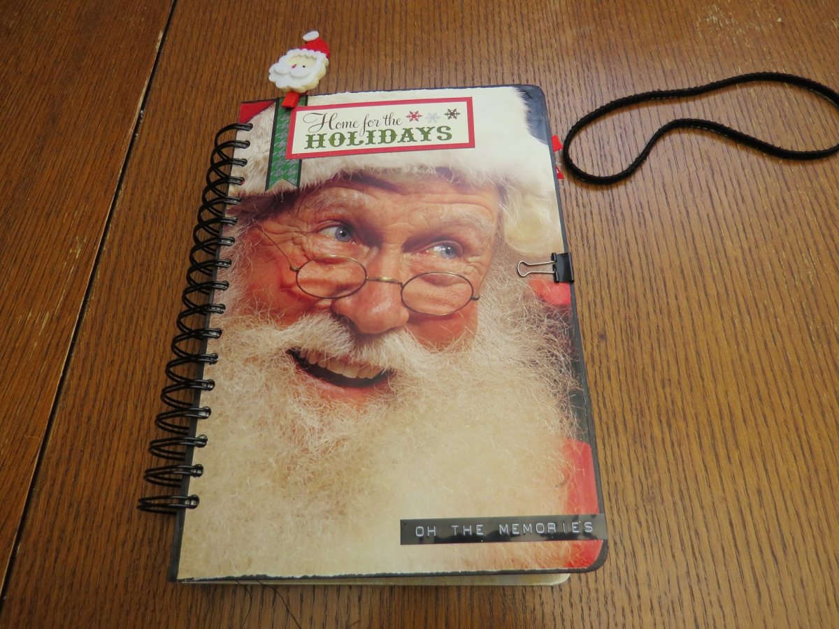 Candy McTaggart's Christmas scrapbook