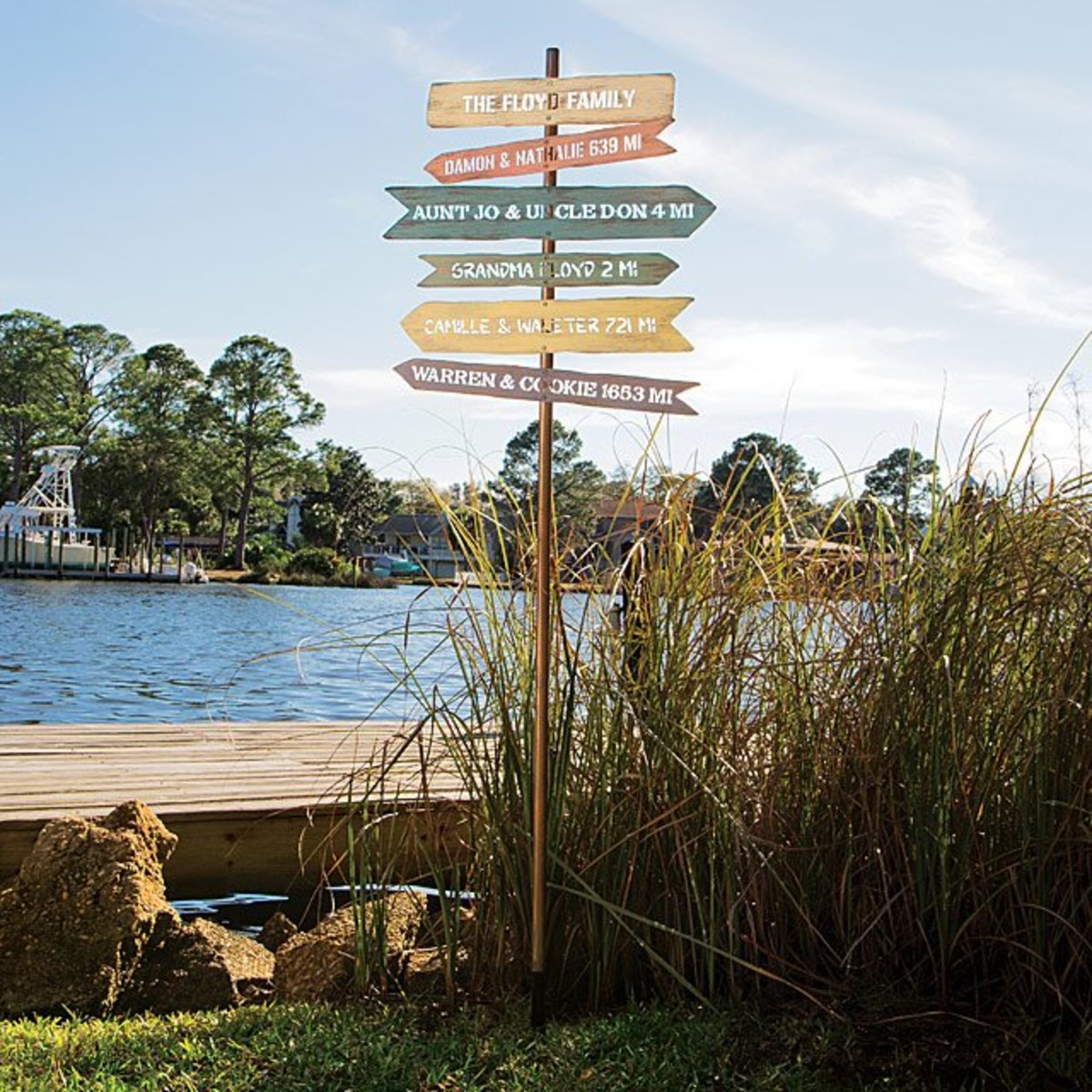 Family Signpost from Uncommongoods.com