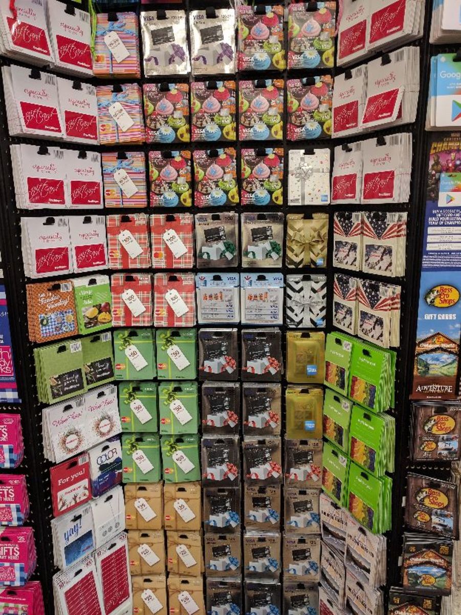 Fred Meyer Gift Card End Cap