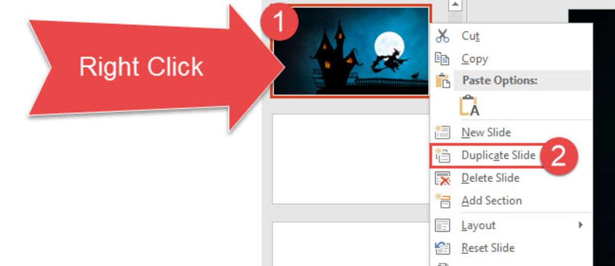 Right-click on the thumbnail.