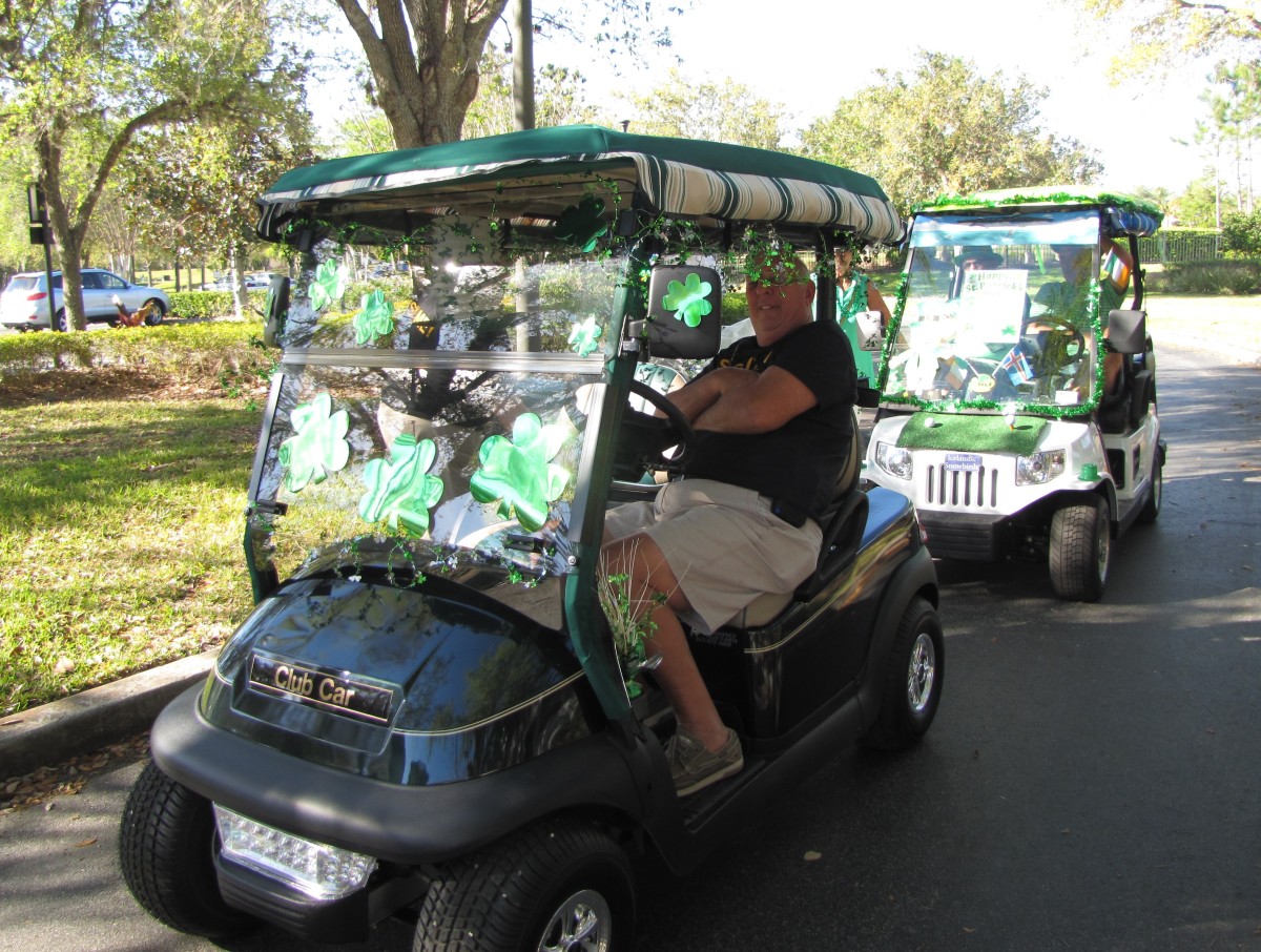 Golf cart decorating ideas