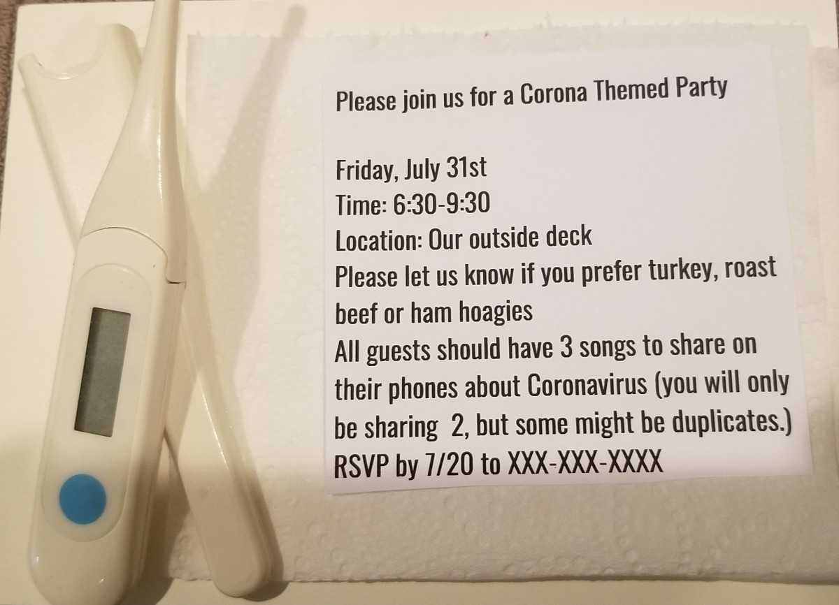 This invitation takes no time to make.
