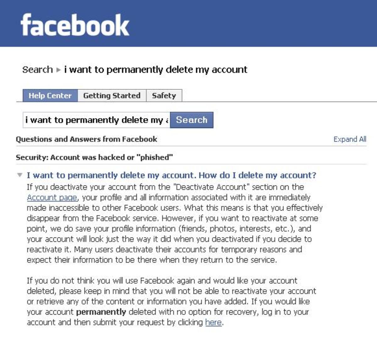 How to Delete Your Facebook Profile and All Account Data TurboFuture