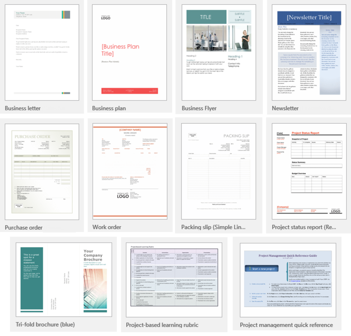 microsoft office word templates download