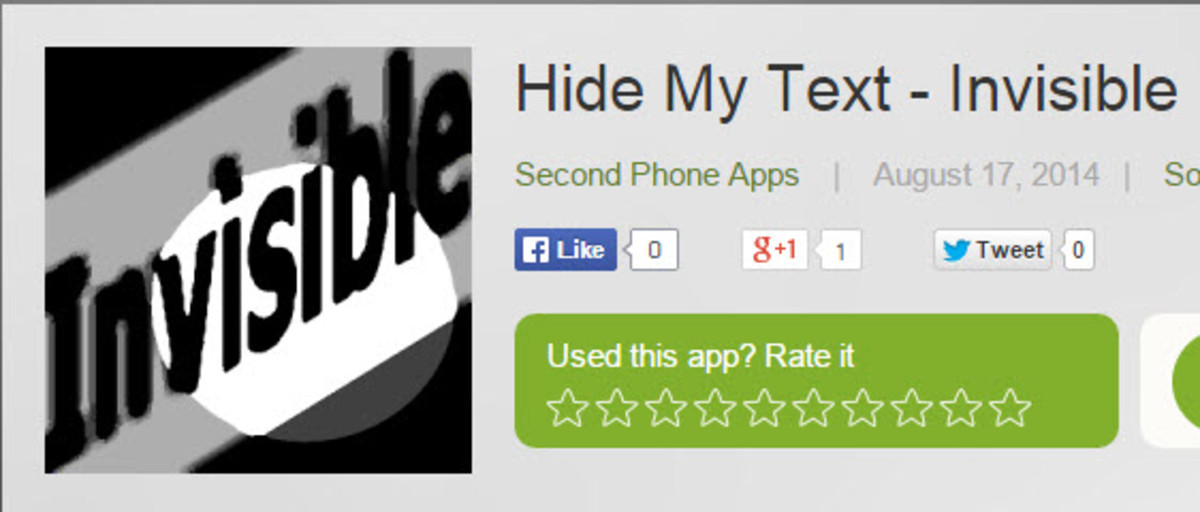 Second Phone Apps offers a series of Android apps for concealing calls and text messages from designated contacts.