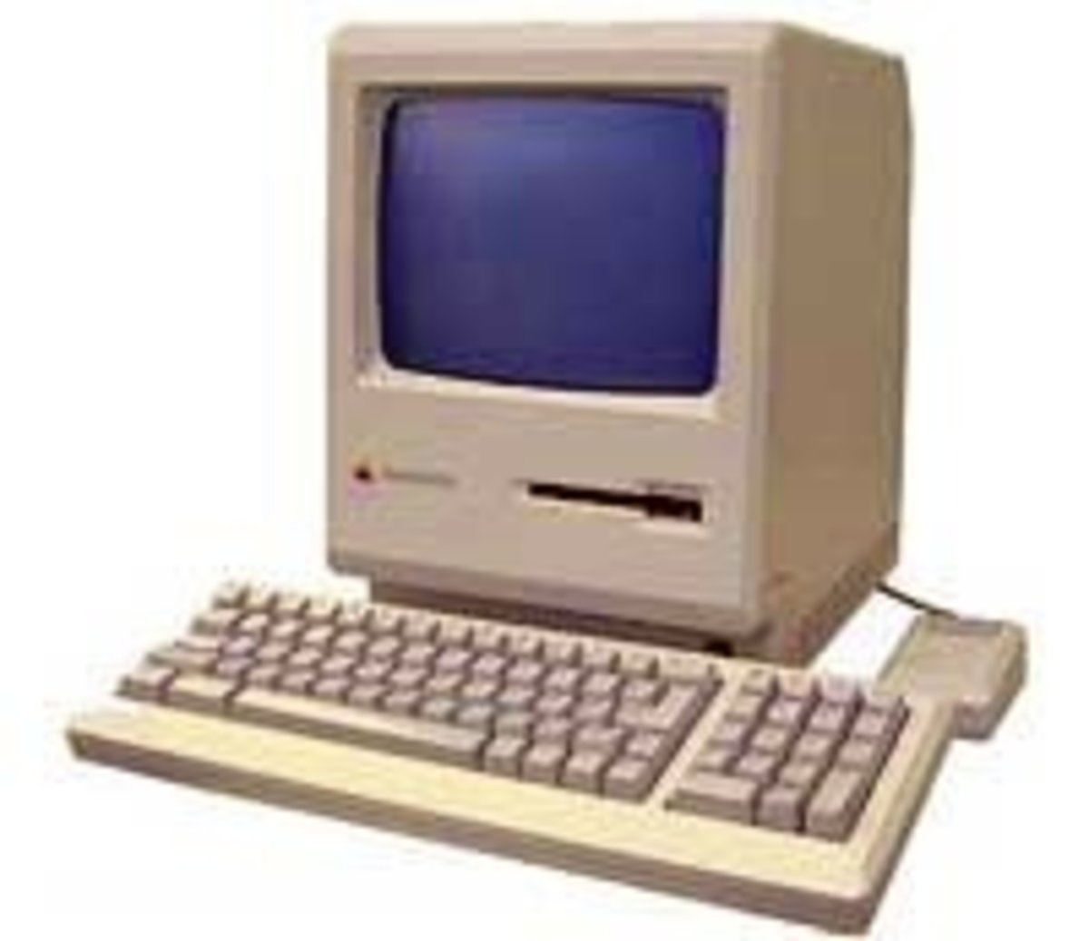 retro apple computer