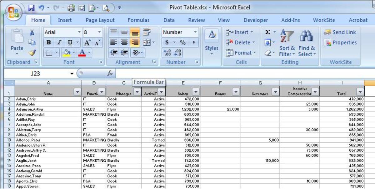 How to Use Pivot Tables in Microsoft Excel - TurboFuture