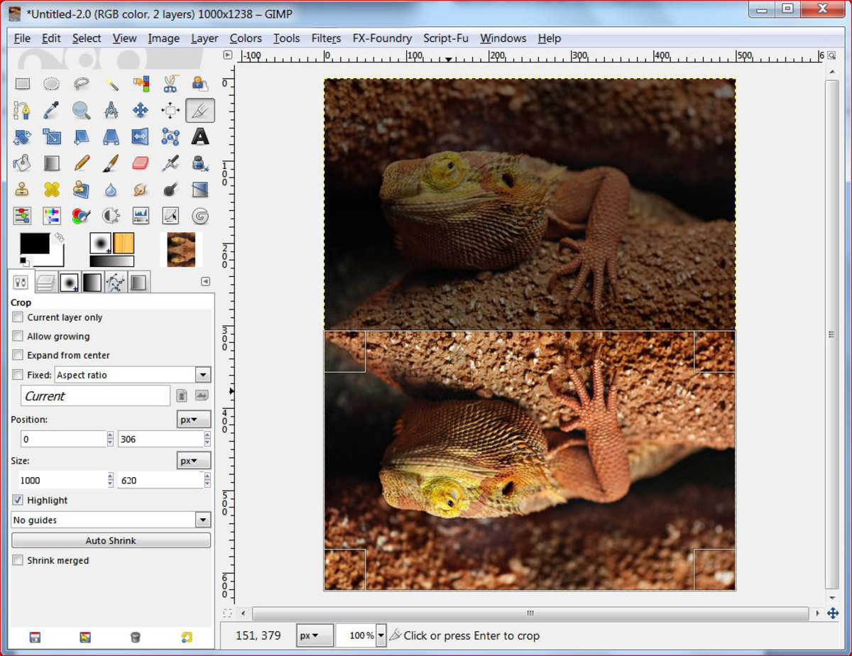 How to Add Water Reflection to an Image in GIMP TurboFuture
