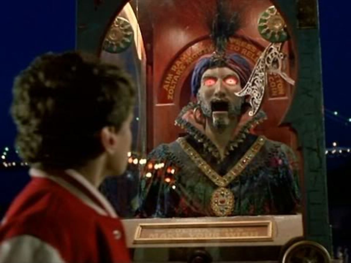 Despite being so many Zoltar machines in Vegas that you can trip over them, the one in the movie is genuinely terrifying.