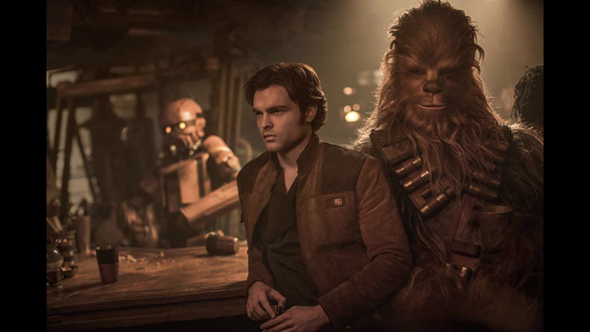 A scene from "Solo: A Star Wars Story"