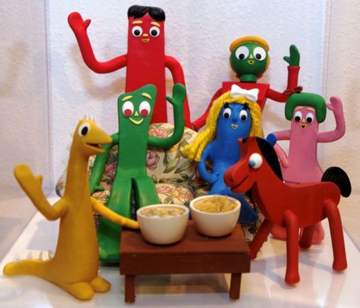 Gumby Cartoon & TV Character Action Figures 1980-1989 Time Period  Manufactured for sale | eBay
