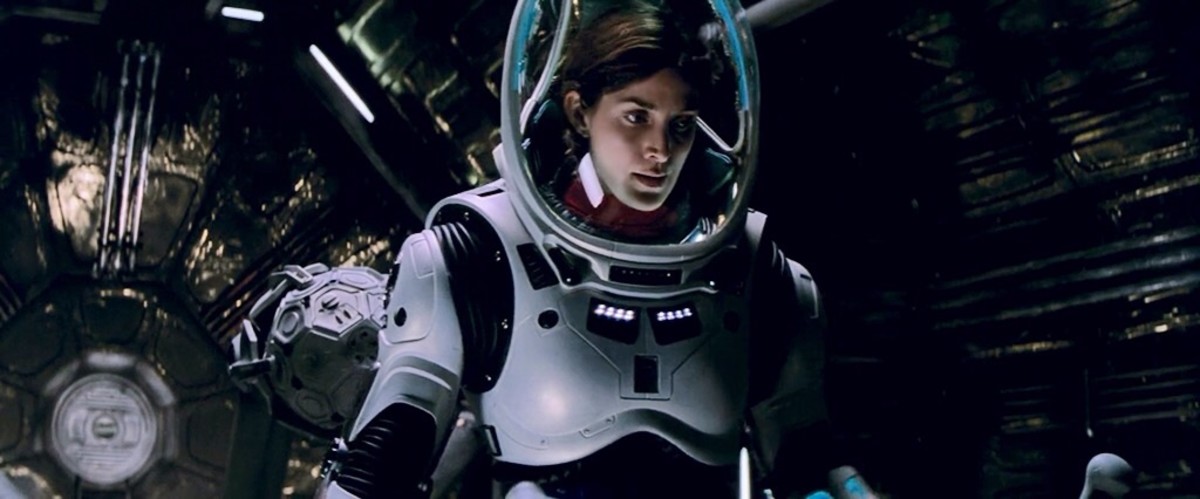 Carrie-Anne Moss is Cmdr. Kate Bowman, the only woman on the mission 