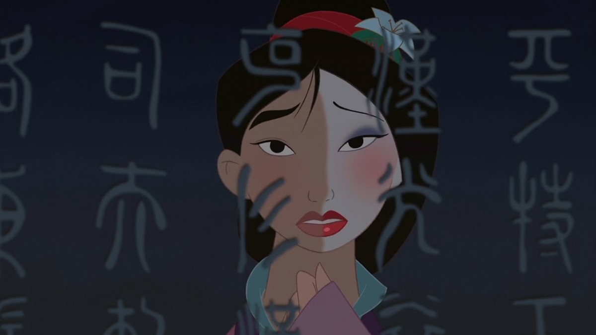Instead of being herself, Mulan was expected to submit to sexism, living her life for the pleasure of men and never on her own terms. 