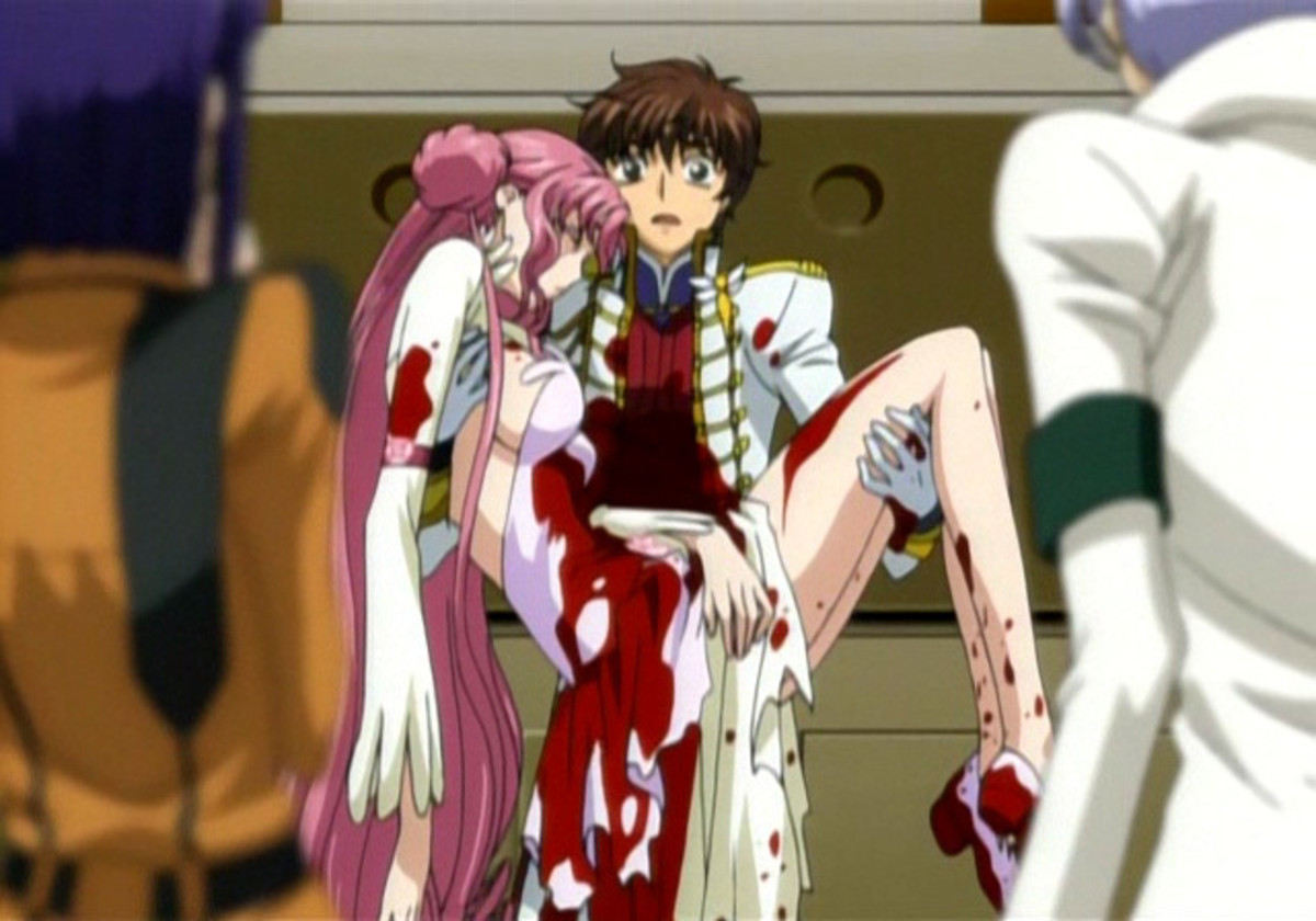 Death of Princess Euphemia - one of the most shocking scenes in the anime