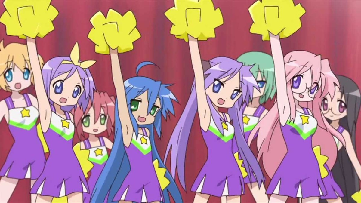 Not every anime ends it's run with a big dance sequence, but Lucky Star does