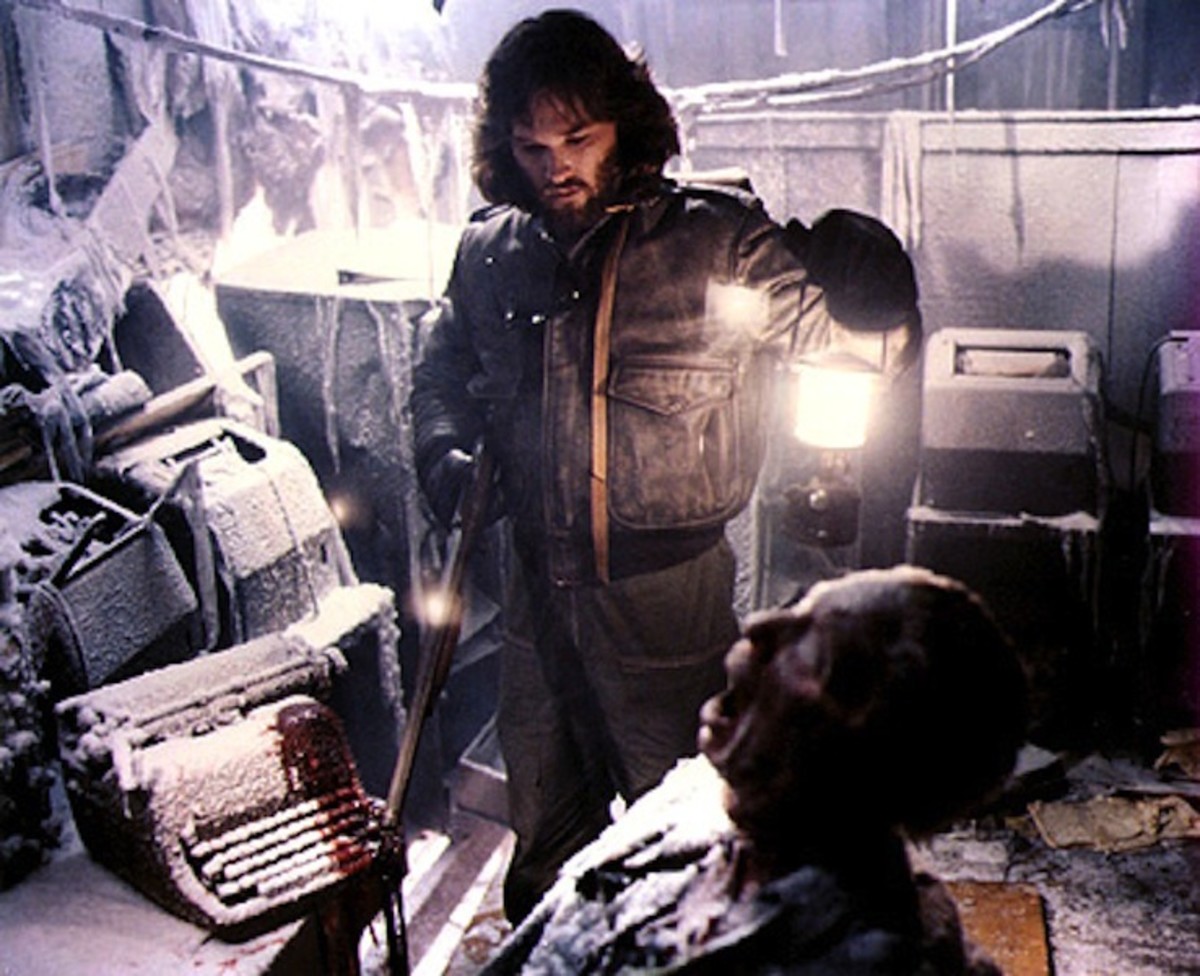 Kurt Russell in "The Thing."