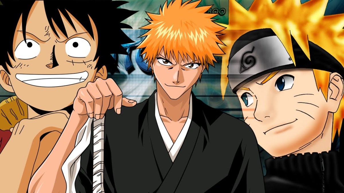 "Naruto," "Bleach," and "One Piece" were grouped together because of their mega-success, as the "Big 3."