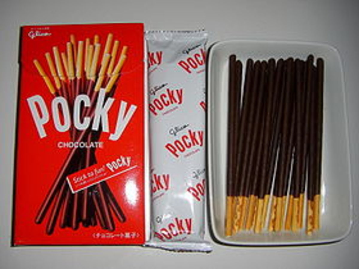 A pack of Pocky.