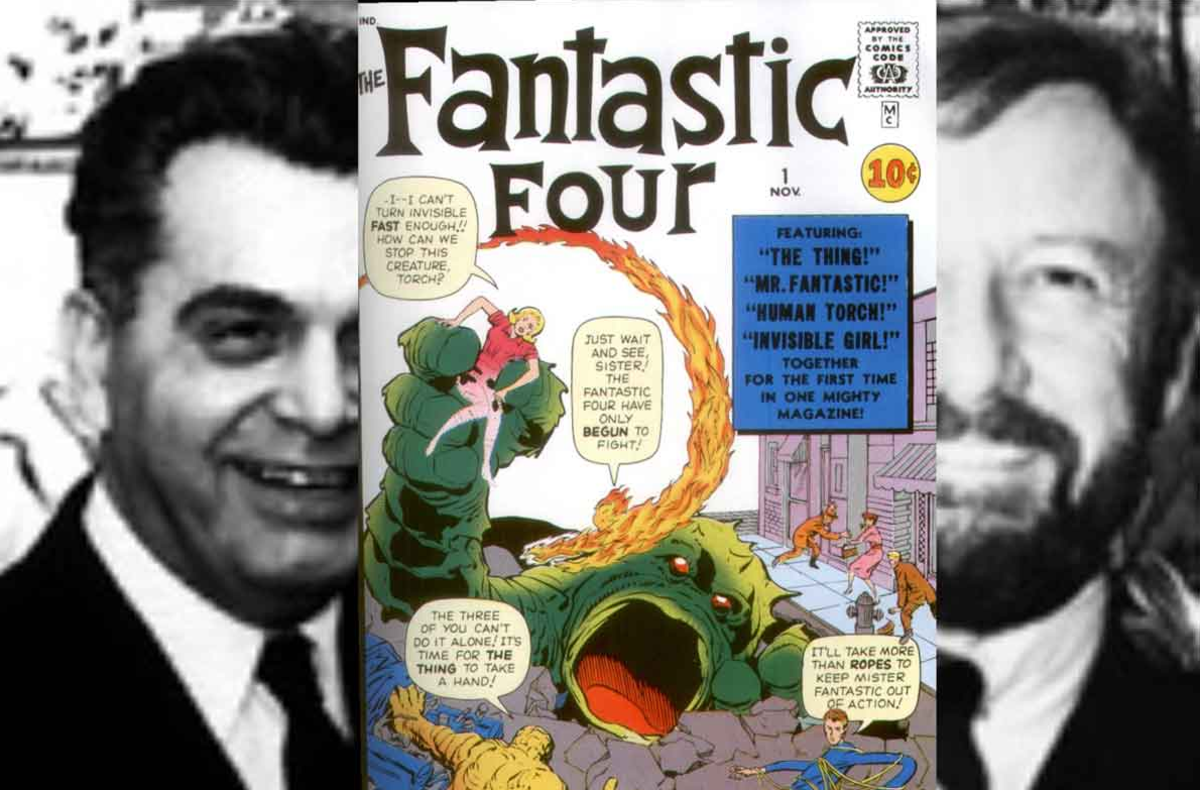 The Fantastic Four were developed by Jack Kirby and Stan Lee, the first of many superheroes they would create together.