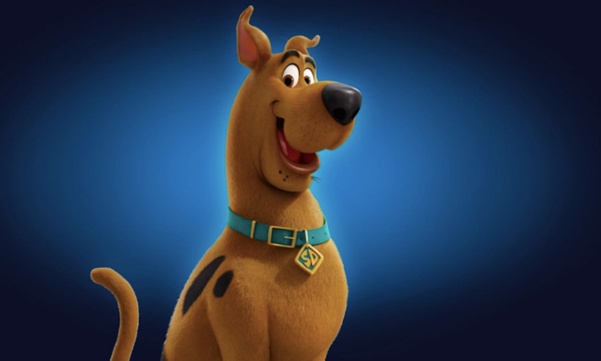 Scooby-Doo as seen in the 2020 film "Scoob".