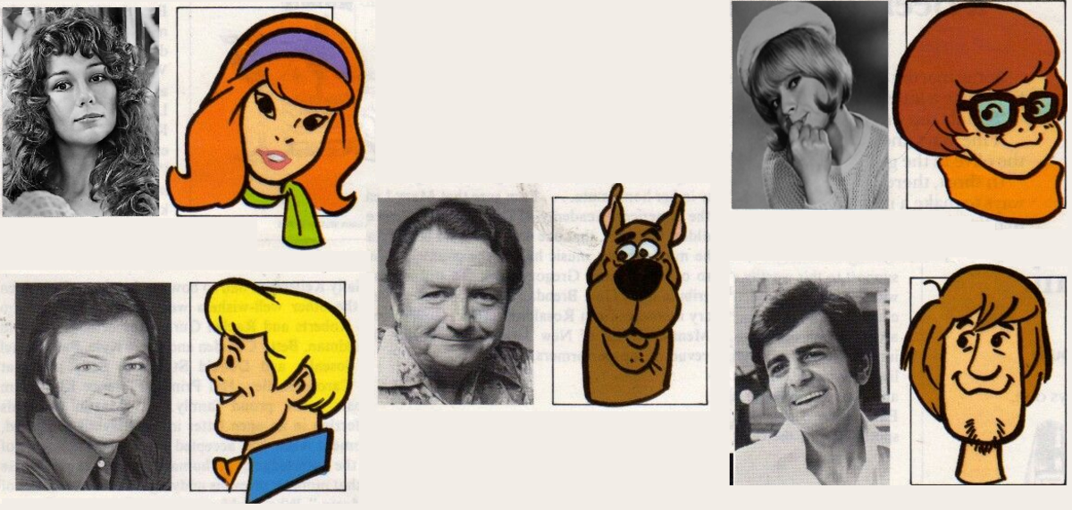 The original voice cast for Scooby-Doo.
