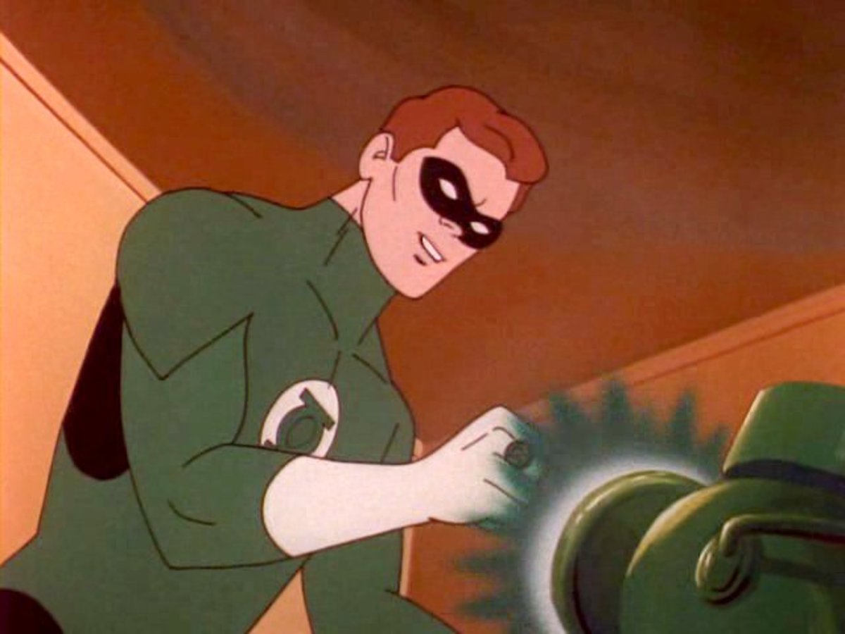 Despite being passed on as a headliner during development, Green Lantern still got to appear in a small series of his own shorts.